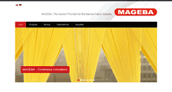 Desktop Screenshot of mageba.com